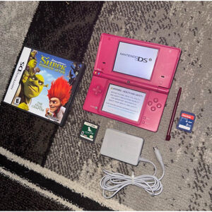 Nintendo DSI Handheld Console Pink Bundle